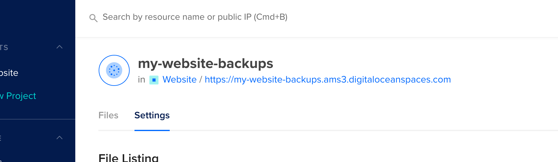 Configuring Digital Ocean Spaces with Craft Remote Sync